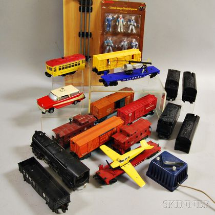 Fifteen Lionel Trains and Accessories