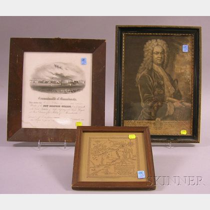 Six Framed Historical and Decorative Prints