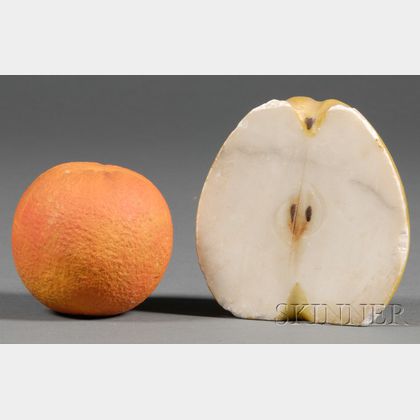 Two Pieces of Stone Fruit