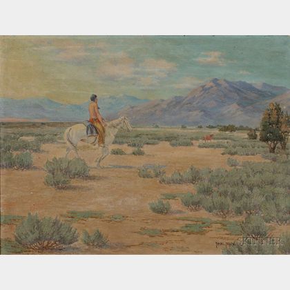 Southwest Painting by Karl Moon (1879-1948)