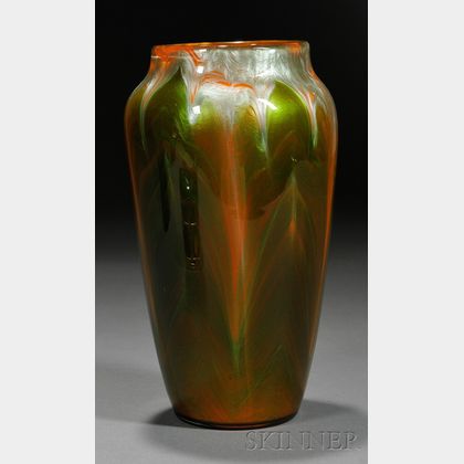 Loetz Titania Art Glass Vase