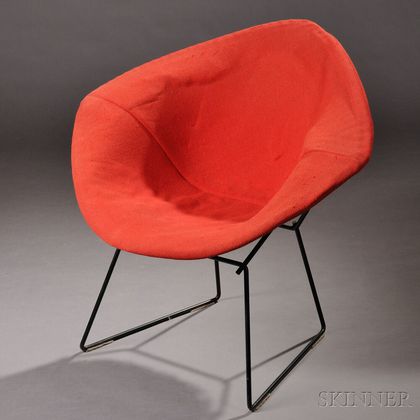 Harry Bertoia Diamond Lounge Chair 