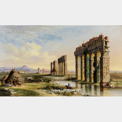 John Linton Chapman (American, 1839-1905) Claudian Aqueduct