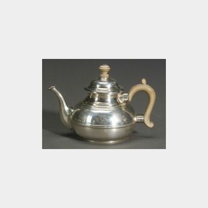 George V Sterling Silver Small Teapot
