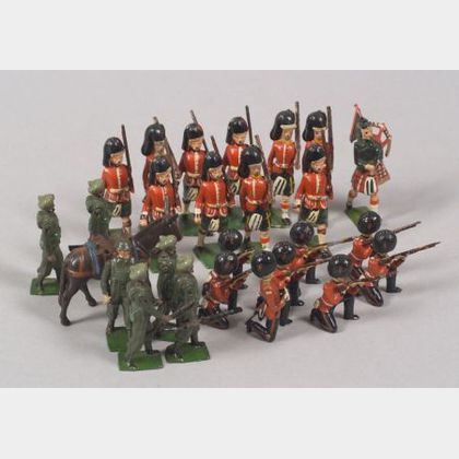 Assorted Britains and Johillco Lead Figures