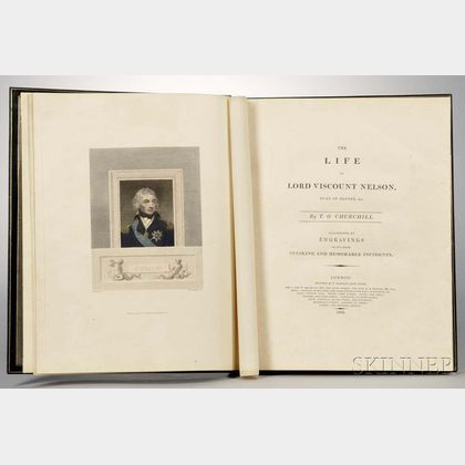 Churchill, T.O. (fl. circa 1800) The Life of Lord Viscount Nelson.