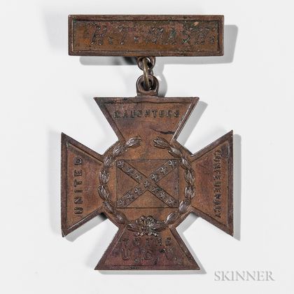 Identified Southern Cross of Honor Medal