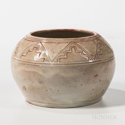 Pine Ridge, Sioux Pottery Bowl