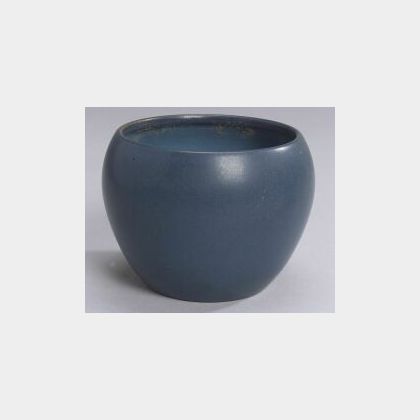 Marblehead Pottery Blue Bowl