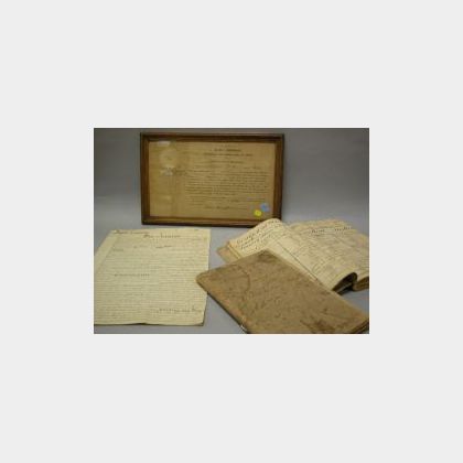 Two Early 19th Century Handwritten Instructional Booklets by John and Joseph Guyon