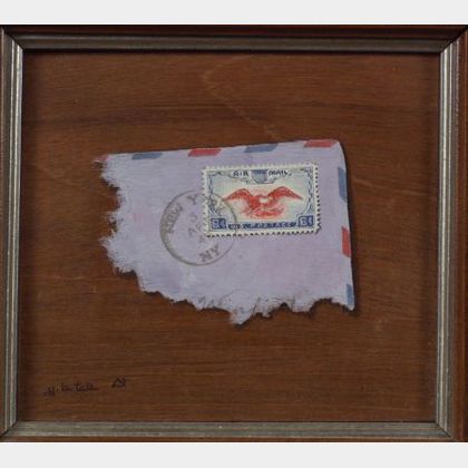 Sold At Auction Gayle Blair Tate (American, B. 1944) Air Mail Postage ...