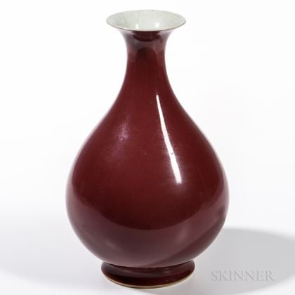 Sang-de-Boeuf Bottle Vase