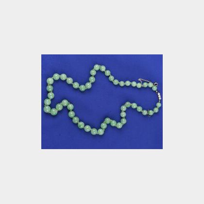Strand of Jadeite Jade Beads