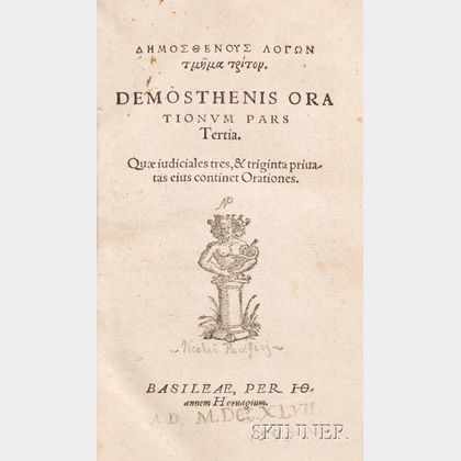 Demosthenes (385?-322 B.C.)