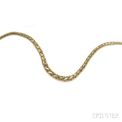 18kt Gold "Russian Braid" Necklace, Tiffany & Co.