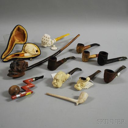 Group of Miscellaneous Pipes