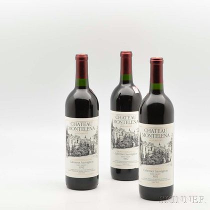 Chateau Montelena Estate Cabernet Sauvignon (1972-1992 Anniversary) 1992, 11 bottles 