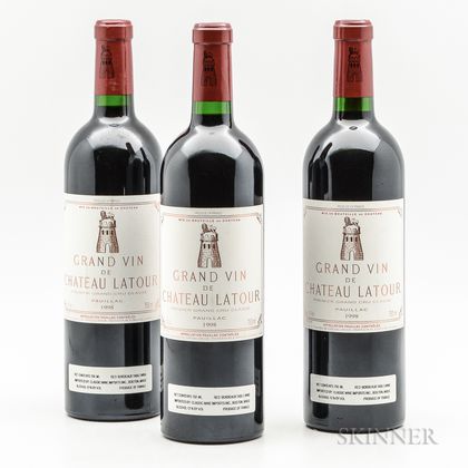 Chateau Latour 1998, 3 bottles 
