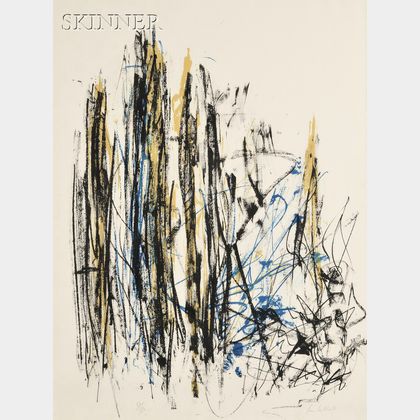 Joan Mitchell (American, 1925-1992) Untitled: Trees 2