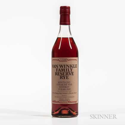 Van Winkle Special Reserve Rye 13 Years Old, 1 750ml bottle 