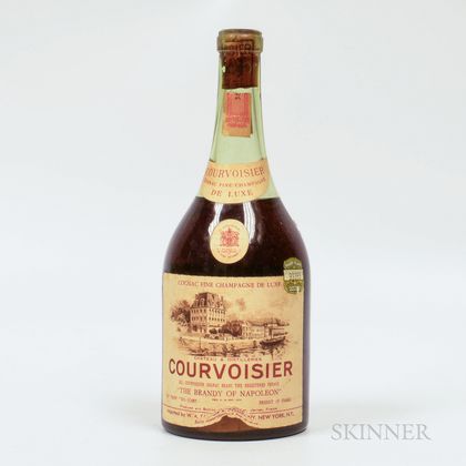 Courvoisier De Luxe, 1 4/5 quart bottle Spirits cannot be shipped. Please see http://bit.ly/sk-spirits for more info. 