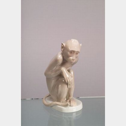 Bing & Grondahl Porcelain Monkey