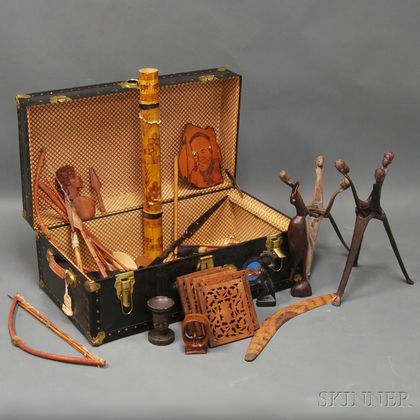 Group of Oceanic and African Items