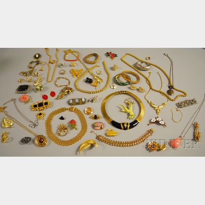 Small Group of Signed Costume Jewelry