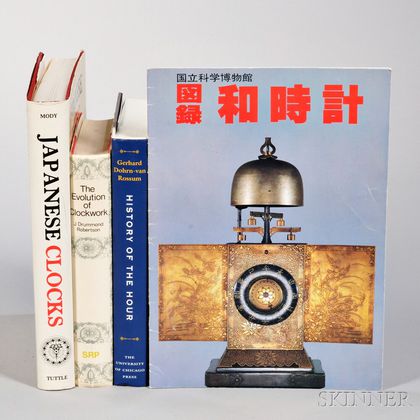 Two Books on Japanese Clocks and Two Others