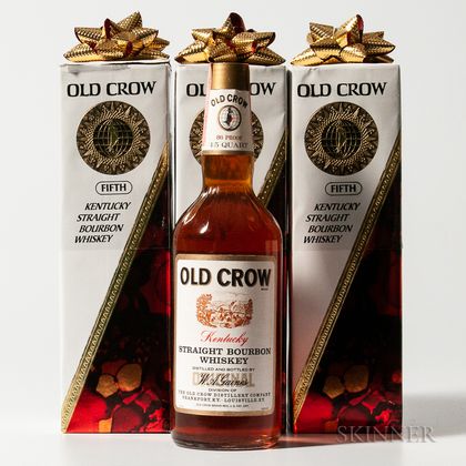Old Crow, 3 4/5 quart bottles (oc) 