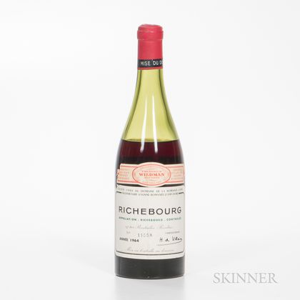 Domaine de la Romanee Conti Richebourg 1964, 1 bottle 