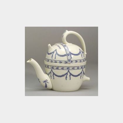 Wedgwood Pearlware S.Y.P. Teapot