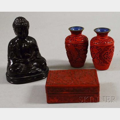 Four Chinese Decorative Items