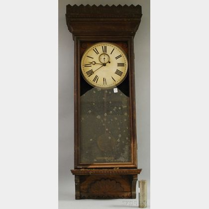 Oak Wall Regulator Clock