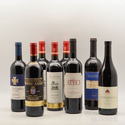 Mixed Italian Wines, 8 bottles 