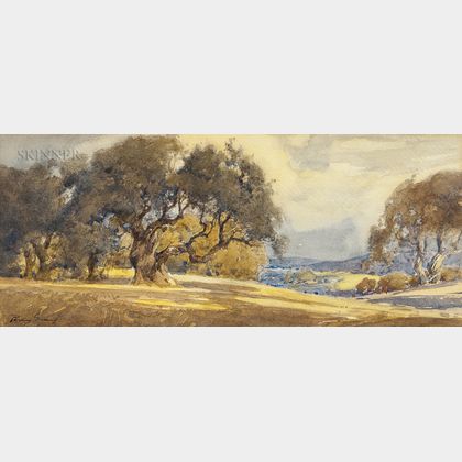 Percy Gray (American, 1869-1952) California Landscape