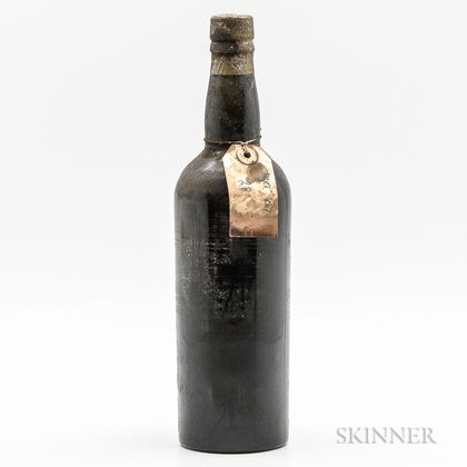 Unknown Producer (believed to be Verdelho Port) believed to be 1838, 1 bottle 