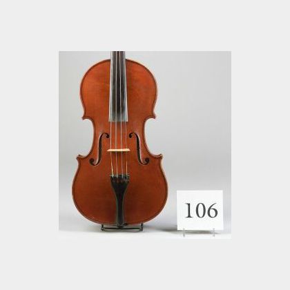 French Violin, Gand & Bernardel, Paris, 1886