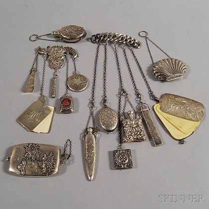 Group of Sterling Silver Lady's Items