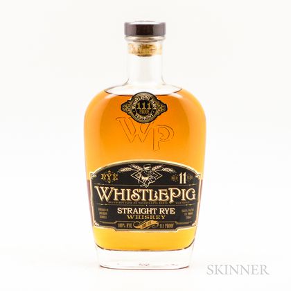 Whistle Pig 111 11 Years Old, 1 750ml bottle Spirits cannot be shipped. Please see http://bit.ly/sk-spirits for more info. 