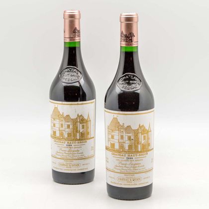 Chateau Haut Brion 2000, 2 bottles 