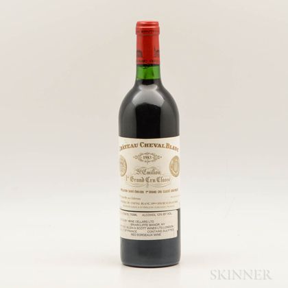 Chateau Cheval Blanc 1983, 1 bottle 