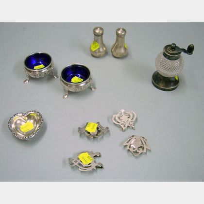 Group of Assorted Sterling Silver Table Items and Accessories