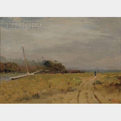 Julian Walbridge Rix (American, 1850-1903) On the Path to the Water