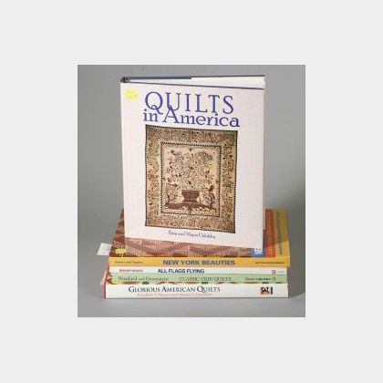 Lot of Five Quilt Related Books