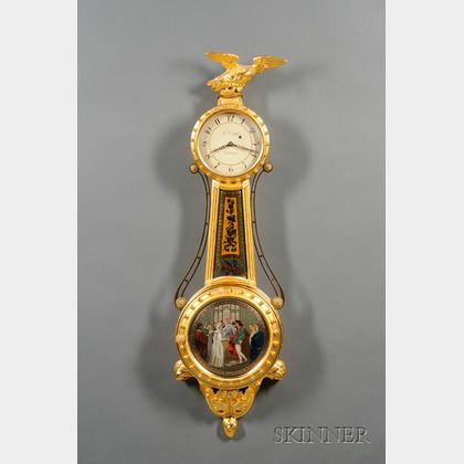 Girandole Clock by T. E. Burleigh, Jr.