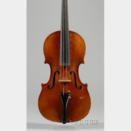 Mittenwald Violin, Gustave August Ficher, Mittenwald, 1953