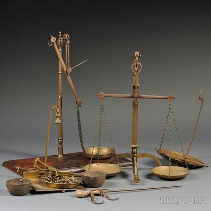 Two 19th Century Balance Scales