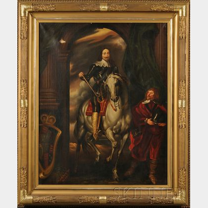 American School, 19th/20th Century After Sir Anthony van Dyke (Flemish, 1599-1641),Charles I with M. de St Antoine