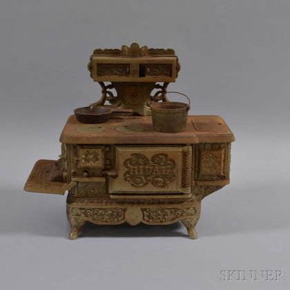 Rival Cast Iron Miniature Stove and Accessories